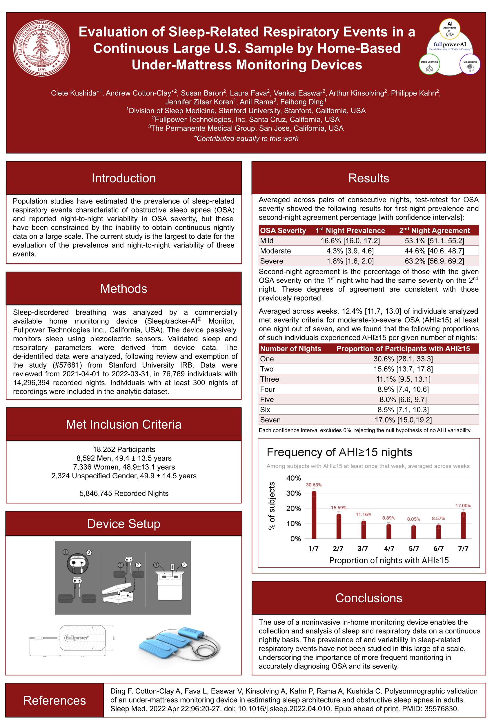 Sleeptracker-AI Evaluation of Sleep-Related Respiration Patterns