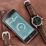 One of the five models of Frederique Constant Horological Smartwatches now shipping, with the companion iPhone application.
